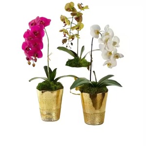 Hot Selling Hammered <b>Gold</b> Polished Stainless Steel Modern Flower Vases with Glossy Finishing Eco-Friendly Home & <b>Table</b> Decor - Product Image 3