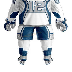 Nouvelle mode uniforme de hockey sur glace personnalisé Premium 100% maillot de sport en polyester Logo personnalisé ensemble de vêtements de sport d'entraînement en équipe - Product Image 2