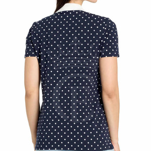 Polos ligeros 100% hechos de algodón para mujer, polos de diseño personalizado para mujer, polos transpirables para mujer - Product Image 4
