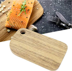 Oval <b>shaped</b> Wooden Chopping <b>Block</b> for Kitchen Use - Product Image 2