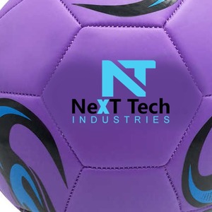 Ballon d'entraînement de football en matériau PU à des fins d'entraînement avec conception personnalisée et logo personnalisé par Next Tech Industries - Product Image 3