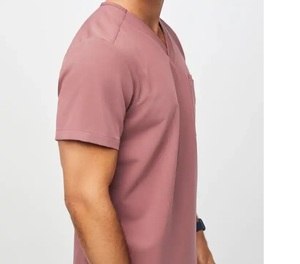 Top Tendance En Gros À Manches Courtes Hommes Gommage Costume Ensemble Logo Personnalisable Couleur Uniforme D'hôpital pour Infirmières Médecins - Product Image 4