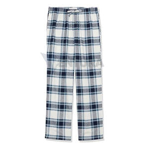 Haut fabricant meilleur matériel marque privée votre propre conception nouveau style pantalon en flanelle décontracté pour hommes - Product Image 6