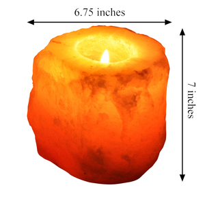 Bougeoir à sel de l'Himalaya fait à la main avec sculpture d'amour finition polie en cristal naturel pour la décoration intérieure en gros en vrac - Product Image 4