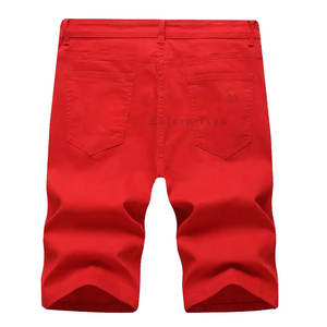Oem Diseño de moda Hombres Jeans Shorts Venta al por mayor Nuevo estilo Pantalones cortos de algodón hombres Jeans Shorts para la venta - Product Image 2
