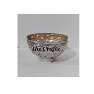 Iron Hammered Food Serving <b>Bowl</b> Different Size And Shape <b>Set</b> Of 2 Chocolate <b>Dessert</b> <b>Bowl</b> For Wedding Usage - Product Image 2