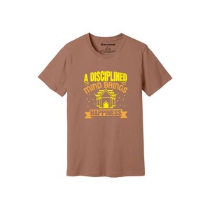 Camiseta de algodón 100% con estampado de temas de Buda, estilo informal, 12 opciones de color, 160-180, colocación de diseño personalizable GSM pesado - Product Image 3