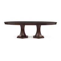 Table à manger - Espace pour les jambes et base robuste, sièges [5-6] pour repas formels