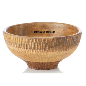 Grossiste et fournisseur de bol à chocolat en bois Forme personnalisée Bol à chocolat fait à la main Bol à chocolat classique élégant et fantaisie - Product Image 2