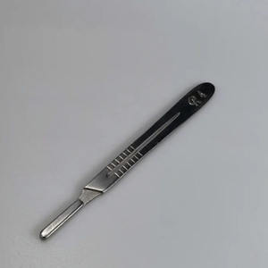 Mango de Bisturí de Acero Inoxidable, Mango Largo para Bisturí, Soporte para 4 Cuchillas de amrid surgical - Product Image 5