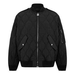 OEM Fabricante Mejor Calidad Hombres Popular Logotipo Personalizado Colores Sólidos Chaquetas Bomber Nuevo Diseño - Product Image 1