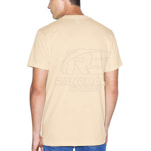 T-shirt d'entraînement pour homme en tissu extensible, T-shirt de fitness en coton pour homme, T-shirt personnalisé pour homme, fourniture OEM - Product Image 3