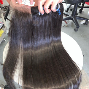 Cuticules alignées 100% naturelles, vente en gros de cheveux crus, paquets de cheveux brésiliens, cuticules alignées, vendeurs de cheveux vierges indiens - Product Image 4