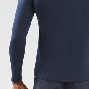 Prix de gros, protection solaire, rashguard pour homme, compression, haut de qualité, chemise tendance, manches longues, rashguard pour homme sur mesure - Product Image 4