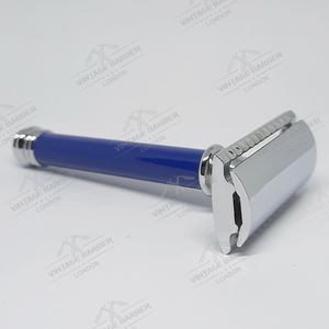 Rasoir de sécurité réutilisable en métal à double tranchant éco-conscient Produit écologique à prix de gros - Product Image 2