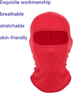 Cagoule de haute qualité avec logo personnalisé, un trou, masque de ski coupe-vent en spandex pour hommes et femmes - Product Image 3