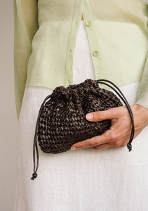 กระเป๋าใบปาล์มถักโครเชต์, กระเป๋าถัก Raffia สายสั้น Crossbody - Product Image 2