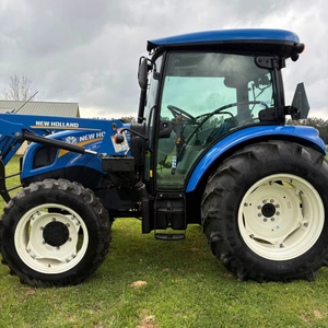 New Hollands Tractor 4WD usado, los mejores tractores agrícolas, agricultura de segunda mano, precio en stock, entrega rápida al por mayor a EE. UU./UE - Product Image 1