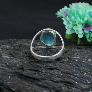 Venta al por mayor Turquoise Gemstone Silver Ring Elegant Loose Gemstones Collection - Product Image 4