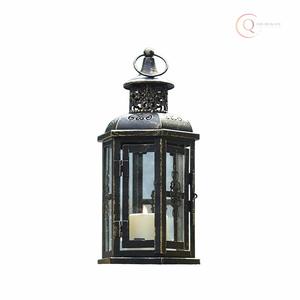 Portavelas Decorativo de Metal de Lujo para Mesa |   Uso en Ramadán, Impermeable |   Agrega Sofisticación a la Configuración del Comedor - Product Image 5