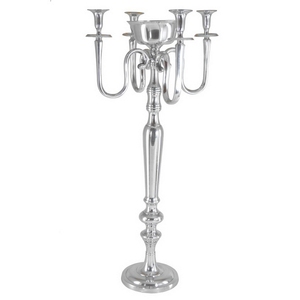 Candelabros de Metal de 5 niveles de primera calidad, artesanías de hierro con acabado mate para Hotel, hogar, jardín, boda, decoración de mesa, Navidad - Product Image 5
