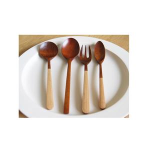 Juego de Cubiertos de Madera Asequible que Ofrece un Excelente Valor para el Uso Diario en el Hogar con una Construcción Ligera de Madera - Product Image 6