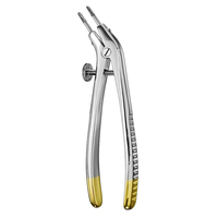 Pince télescopique professionnelle de dissolvant de pont de couronne pince orthodontique demi-or pince de dissolvant de couronne dentaire