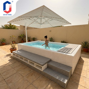 Piscina Elevada de Lujo con Sofá Lounge, Equipamiento Completo, Piscina SPA Exterior - Product Image 3