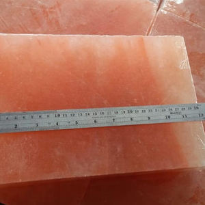 2025 BBQ naturel sculpté 30X20X4CM pour griller la cuisson brique de sel rose de l'Himalaya - Product Image 5