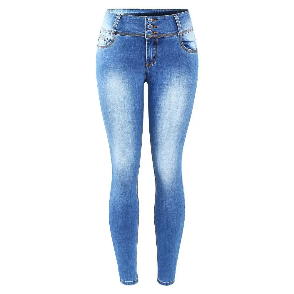 Nieuwe Ademende Katoenen Nieuwe Collectie Capri Broek Denim Jeans Zomer Korte Leggings Cropped Skinny Broek Slanke Kokerbroek