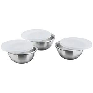 Recipiente Hermético de Acero Inoxidable con Tapa Plateada, Diseño Moderno y Ecológico de Lujo, Marca TQC, para Conservación de Alimentos en la Cocina del Hogar - Product Image 1