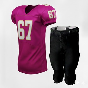 Uniformes de Fútbol Americano Personalizados Directo de Fábrica para Adultos, Ropa Deportiva de Manga Corta Estampada a Precio de Mayoreo - Product Image 6