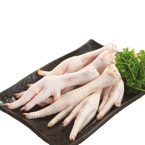 Pattes de poulet congelées halal brésiliennes coupant les pieds de poulet dans un emballage de boîte prêt à l'exportation - Product Image 1