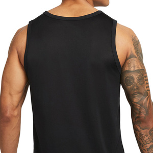 Meilleure qualité respirant grande taille hommes débardeurs tricoté tissage broderie mise à niveau votre garde-robe d'entraînement tarifs de gros - Product Image 2