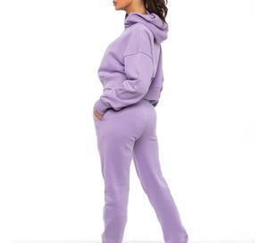 New Arrival Women's Full-Sleeve Tracksuit Set Breathable Comfortable Solid High Quality Best Wholesale Price for Ladies Winter - Product Image 4