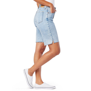 <b>Blue</b> Color Premium Quality Summer Denim <b>Shorts</b> Pants for <b>Women</b> Factory Made Breathable and Washed Style From Bangladesh - Product Image 6