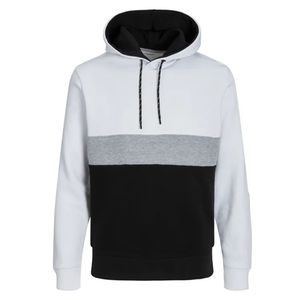 Sudadera con capucha gruesa en blanco para hombre con logotipo personalizado 400-500 GSM French Terry, sudadera térmica de gran tamaño - Product Image 2