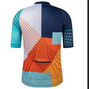 Nouveaux maillots de cyclisme personnalisés de conception professionnelle, respirants, à séchage rapide, écologiques, extensibles dans les 4 sens, 100% polyester, sport - Product Image 2