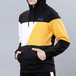 Venta al por mayor de sudaderas con capucha de alta calidad para hombre sólido diseño personalizado ropa informal para adultos 100% algodón transpirable invierno - Product Image 2