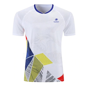 Camiseta de Tenis de Manga Corta Transpirable de Alta Calidad a Precio Económico, Último Modelo en Color Sólido - Product Image 4