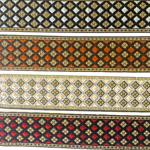 Jacquard Ribbon Tulle Net Trimming Custom Embroidery Braided <b>Lace</b> Trim Flower Style for Bags Footwear <b>Curtains</b> Deals Wholesale - Product Image 1