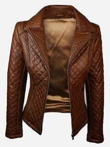 Veste en cuir suédé élégante pour femmes - Product Image 6