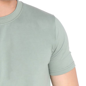 Custom Logo Printed <b>Summer</b> <b>Men</b> T-Shirt and <b>Trouser</b> Set-Stylish High Street Design Breathable Polyester/Cotton Fabric - Product Image 6