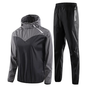 Conjuntos Deportivos de Dos Piezas para Hombre, Chaqueta Cortavientos y Pantalones de Chándal de Invierno 2026, Personalizados, Talla Grande, de Poliéster y Algodón - Product Image 1
