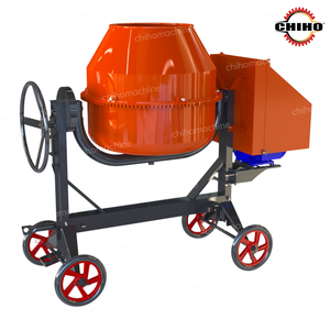 Mezcladoras de hormigón baratas Mini diésel 250L 350L 450L Mezclador de cemento con componente de motor central CHIHO - Product Image 6