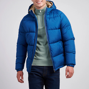 Chaqueta de Invierno de Diseño de Lujo Personalizada para Hombre, Chaqueta Acolchada de Alta Calidad con Capucha con Estampado Completo, Tela de Lona - Product Image 6