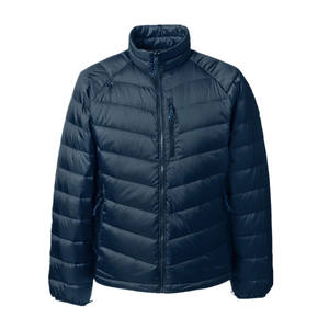 เสื้อแจ็คเก็ตขนเป็ดมีฮู้ดสำหรับผู้ชายเสื้อโค้ทแฟชั่นสำหรับฤดูหนาวปกตั้งกันน้ำออกแบบได้ตามต้องการ - Product Image 3