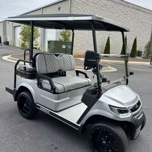 Voitures de golf de bonne qualité, 2 places, 48 volts, électriques, avec siège pliable, États-Unis - Product Image 1