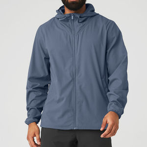 Veste coupe-vent légère et résistante à l'eau pour homme, idéale pour la course légère, la randonnée, style décontracté et imperméable - Product Image 5