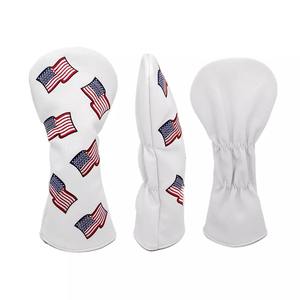 2025 Top Selling Leather Golf <b>Head</b> <b>Cover</b> Dust-resistant Protective <b>Cover</b> for Driver Fairway Wood Hybrid Clubs Golf Headcover - Product Image 3